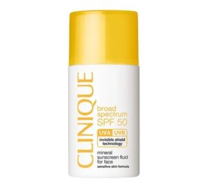 Clinique Sun Mineral Sunscreen Fluid For Face SPF 50 emulsja do opalania twarzy (30 ml)