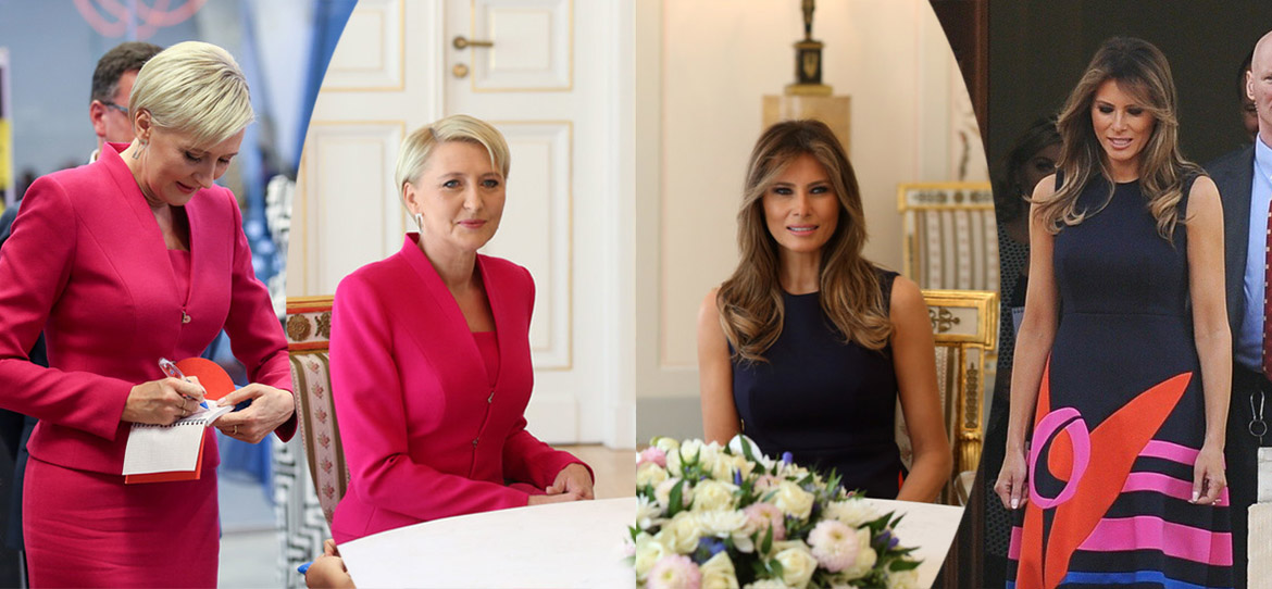 spotkanie Melania Trump i Agata Duda