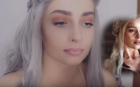 makijaż w stylu Khaleesi